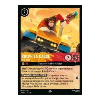 Item Wreck-It Ralph, Big Dummy - 24/204 - ROJ - Reign of Jafar - Super Rare - Französisch