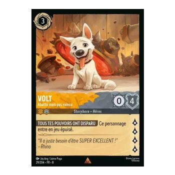 photo Volt, am Boden, aber nicht besiegt – 29/204 – ROJ – Die Herrschaft Jafars – Brillant – Premium – Französisch