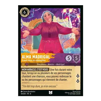 Item Alma Madrigal, Großmutter in Erlösung – 34/204 – ROJ – Die Herrschaft Jafars – Selten – Französisch