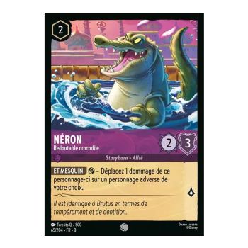 Item Nero, das furchterregende Krokodil – 65/204 – ROJ – Die Herrschaft des Dschafar – Brillant – Premium – Französisch