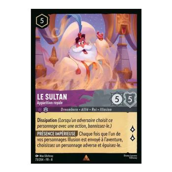 Item Der Sultan, königliches Erscheinungsbild – 73/204 – ROJ – Die Herrschaft Jafars – Brillant – Premium – Französisch