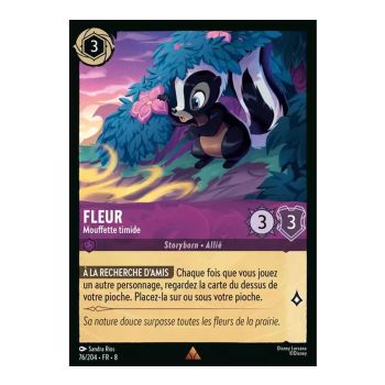 Item Flower, Shy Skunk – 76/204 – ROJ – Die Herrschaft des Dschafar – Brillant – Premium – Französisch