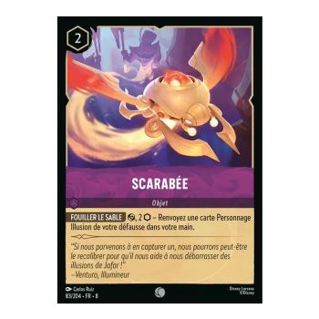 Item Scarab – 83/204 – ROJ – Die Herrschaft Jafars – Glänzend – Premium – Französisch