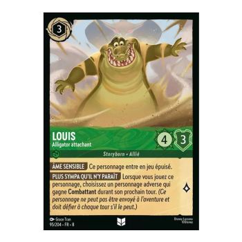 Item Louis, der liebenswerte Alligator – 95/204 – ROJ – Die Herrschaft des Dschafar – Brillant – Premium – Französisch