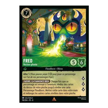 Item Fred, Riesenversion – 98/204 – ROJ – Die Herrschaft des Dschafar – Selten – Französisch