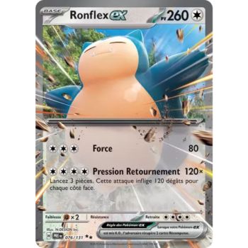 photo Relaxo EX – Ultra Rare 076/131 – Scharlachrote und violette Prismatic Evolutions