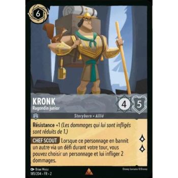 Item Kronk, Junior Coypu – 185/204 – ROTF – Rise of the Floodborn – Brillant – Premium – Französisch