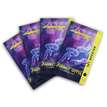 Set Booster – Willkommen in Night City – Cyberpunk TCG – Englisch
