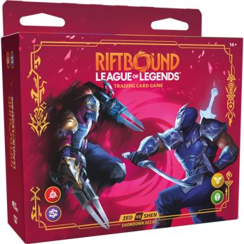 Showdown-Deck – Vendetta: Zed vs. Shen – Riftbound League of Legends TCG – Englisch