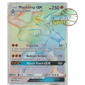 Item Machamp GX – Secret Rare 154/147 – Sonne und Mond 3 Brennende Schatten