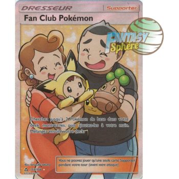 Item Pokémon Fan Club – Full Art Ultra Rare 155/156 – Sonne und Mond 5 Ultra Prism