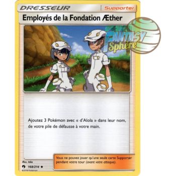 Item Mitarbeiter der Aether Foundation – Ungewöhnlich 168/214 – Sonne und Mond 8 Lost Thunder