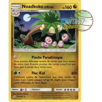 Item Alolan Noadkoko – Selten 115/181 – Sonne und Mond 9 Shock Duo