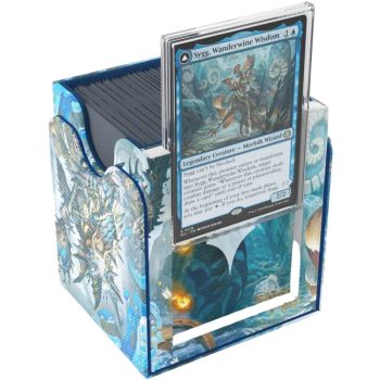 Squire Plus 100+ XL – Sygg, Wanderwine Wisdom/Sygg, Wanderbrine Shield – Magic: The Gathering – Gamegenic