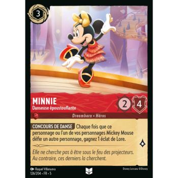 Item Minnie – Atemberaubende Tänzerin – 126/204 – SSK – Sparkling Sky – Ungewöhnlich – Französisch