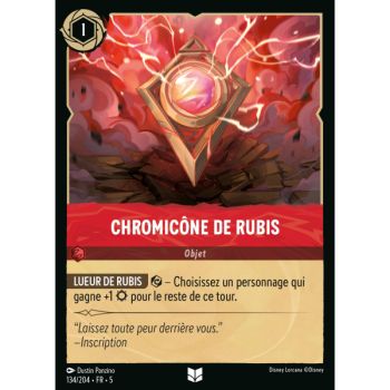 Item Ruby Chromicon – 134/204 – SSK – Sparkling Sky – Ungewöhnlich – Französisch