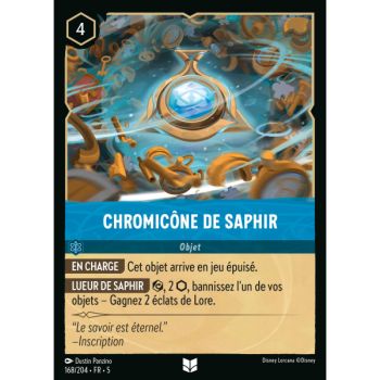 Item Sapphire Chromicon – 168/204 – SSK – Sparkling Sky – Brillant – Premium – Französisch