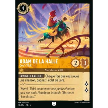 Item Adam de la Halle - Coq 'n' Roll - 20/204 - SSK - Ciel Scintillant - Brillante - Premium - Französisch