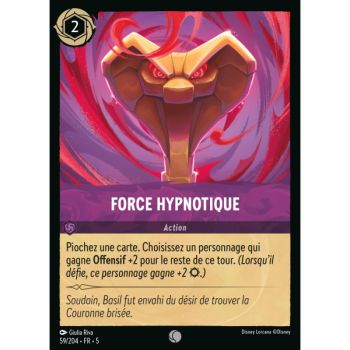 Item Hypnotic Force – 59/204 – SSK – Shimmering Sky – Brillant – Premium – Französisch