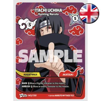 Starter Pack Box Set – Konoha Shido: Itachi & Kisame – Naruto Mythos TCG – 2. Edition – EN