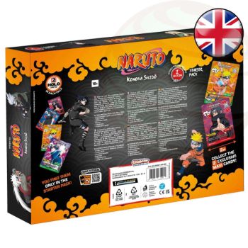 Starter Pack Box Set - Konoha Shido: Sasuke & Naruto - Naruto Mythos TCG - 1. Auflage - EN
