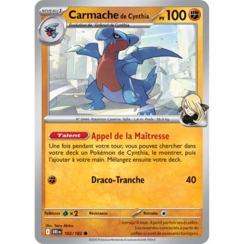 Item Cynthias Carmache – Rückseite 103/182 – Scharlachrot und Lila 10 Schicksalhafte Rivalitäten