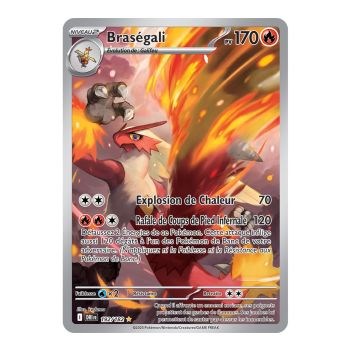 Blaziken – Seltene Illustration 192/182 – Scharlachrot und Purpur 10 Schicksalhafte Rivalitäten
