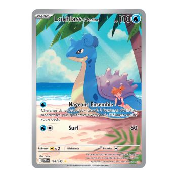 Undines Lapras – Seltene Illustration 194/182 – Scharlachrot und Violett: 10 Schicksalhafte Rivalitäten
