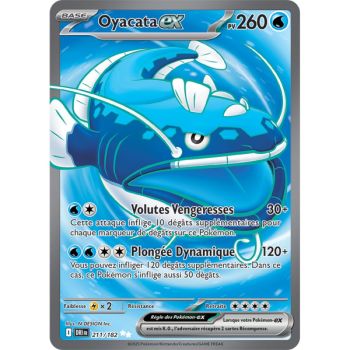 Item Oyacata-ex – Ultra Rare 211/182 – Scharlachrot und Lila 10 Schicksalhafte Rivalitäten