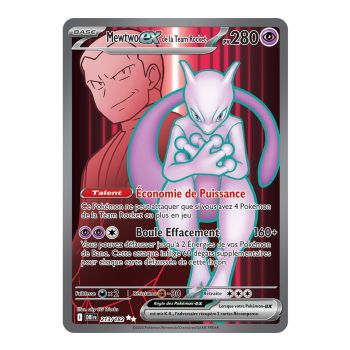 Team Rockets Mewtu EX – Ultra Rare 213/182 – Scharlachrot und Lila 10 Schicksalsrivalitäten