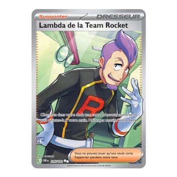 Team Rocket Lambda – Ultra Rare 226/182 – Scharlachrot und Lila 10 Schicksalsrivalitäten