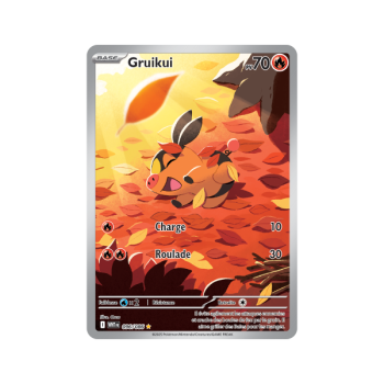 Item Gruikui – Seltene Illustration 96/86 – Scharlachrot und Lila 10,5 Weiße Flamme