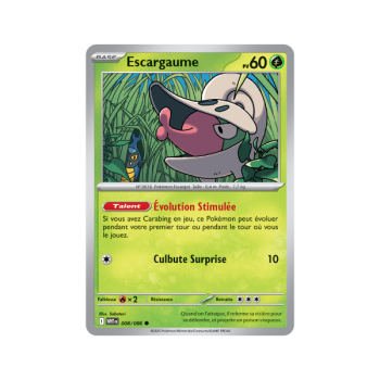 Item Escargaume – Reverse Masterball 8/86 – Scharlachrot und Lila 10,5 Weiße Flamme