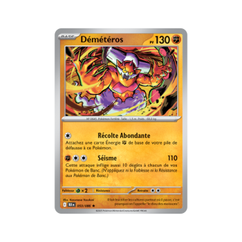 photo Landorus – Reverse Pokéball 53/86 – Scharlachrot und Lila 10,5 Schwarzer Blitz