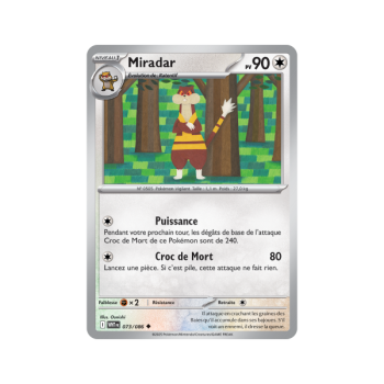 Item Miradar – Reverse Pokéball 73/86 – Scharlachrot und Lila 10,5 Weiße Flamme
