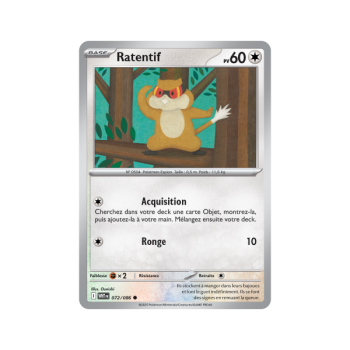Item Ratentif - Common 72/86 - Scharlachrot und Violett 10,5 Weiße Flamme