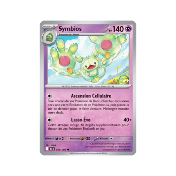 Item Symbios – Rückseite 39/86 – Scharlachrot und Violett 10,5 Schwarzer Blitz