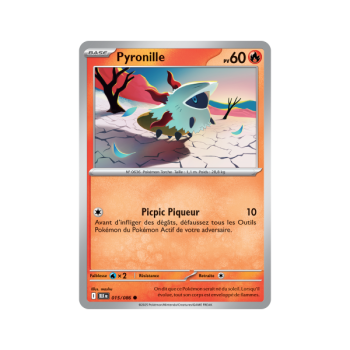 Item Pyronille – Common 15/86 – Scharlachrot und Lila 10,5 Schwarzer Blitz