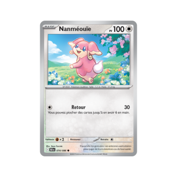 Item Nanméouïe – Kommune 74/86 – Scharlachrot und Violett 10,5 Schwarzer Blitz