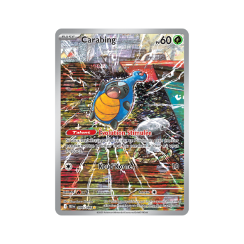 Item Carabing - Seltene Illustration 94/86 - Scharlachrot und Lila 10,5 Black Lightning