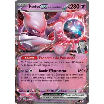 Item Team Rockets Mewtwo Ex – Double Rare 81/182 – Scharlachrot und Lila 10 Schicksalhafte Rivalitäten