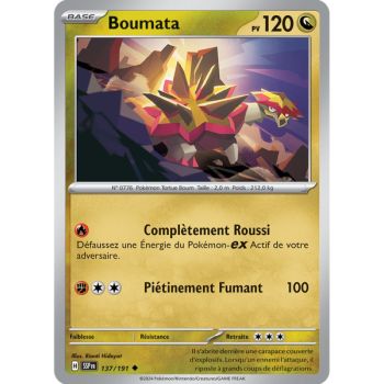 Item Boumata – Rückseite 137/191 – Scharlachroter und violetter wogender Funke