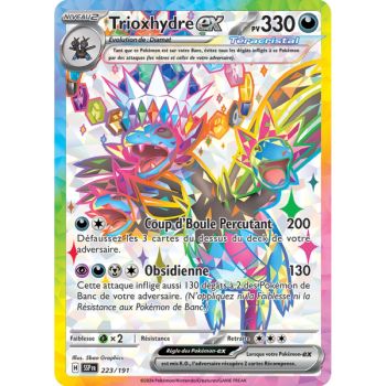 Item Trioxhydre-ex – Ultra Rare 223/191 – Scharlachroter und violetter Wogender Funke