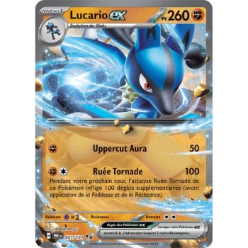 Item Lucario-ex – Double Rare 51/131 – Scharlachrot und Lila 8,5 Prisma-Entwicklungen