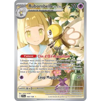 Item Lillies Rubombelle – Seltene Illustration 164/159 – Scharlachrot und Lila – 9 gemeinsame Abenteuer