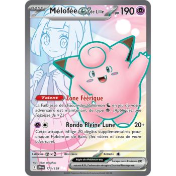Item Clefairy-ex of Lillie - Ultra Rare 173/159 - Scarlet and Purple 9 Adventures Together