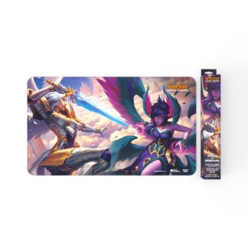 Spielmatte – Kayle vs. Morgana – Riftbound League of Legends TCG – Set 4 Vendetta – Versiegelt
