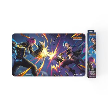 Spielmatte – Vi vs. Jinx – Riftbound League of Legends TCG – Set 4 Vendetta – Versiegelt