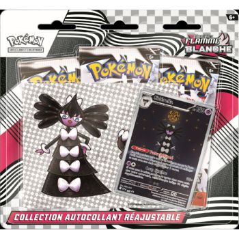 photo Tri-Pack - 3 Booster - Sticker-Kollektion: Siderella - Scarlet und Purple: White Flame - [SV10.5 - EV10.5] - Pokémon - FR