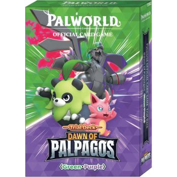 Testdeck – Grün-Lila [TD02] – Dawn of Palpagos – Palworld TCG – EN